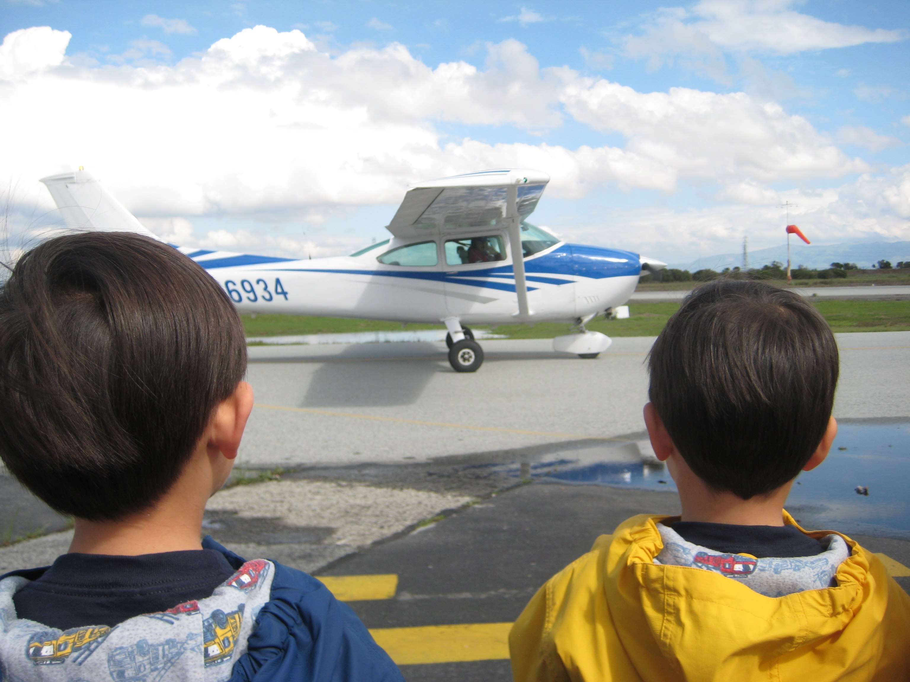 take off and land.