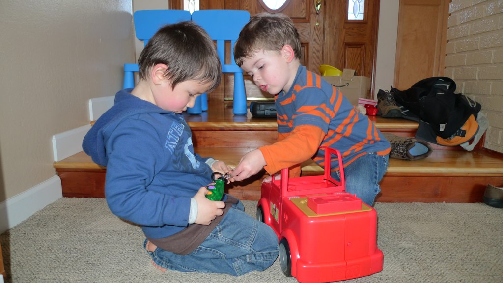 Playing Handy Manny