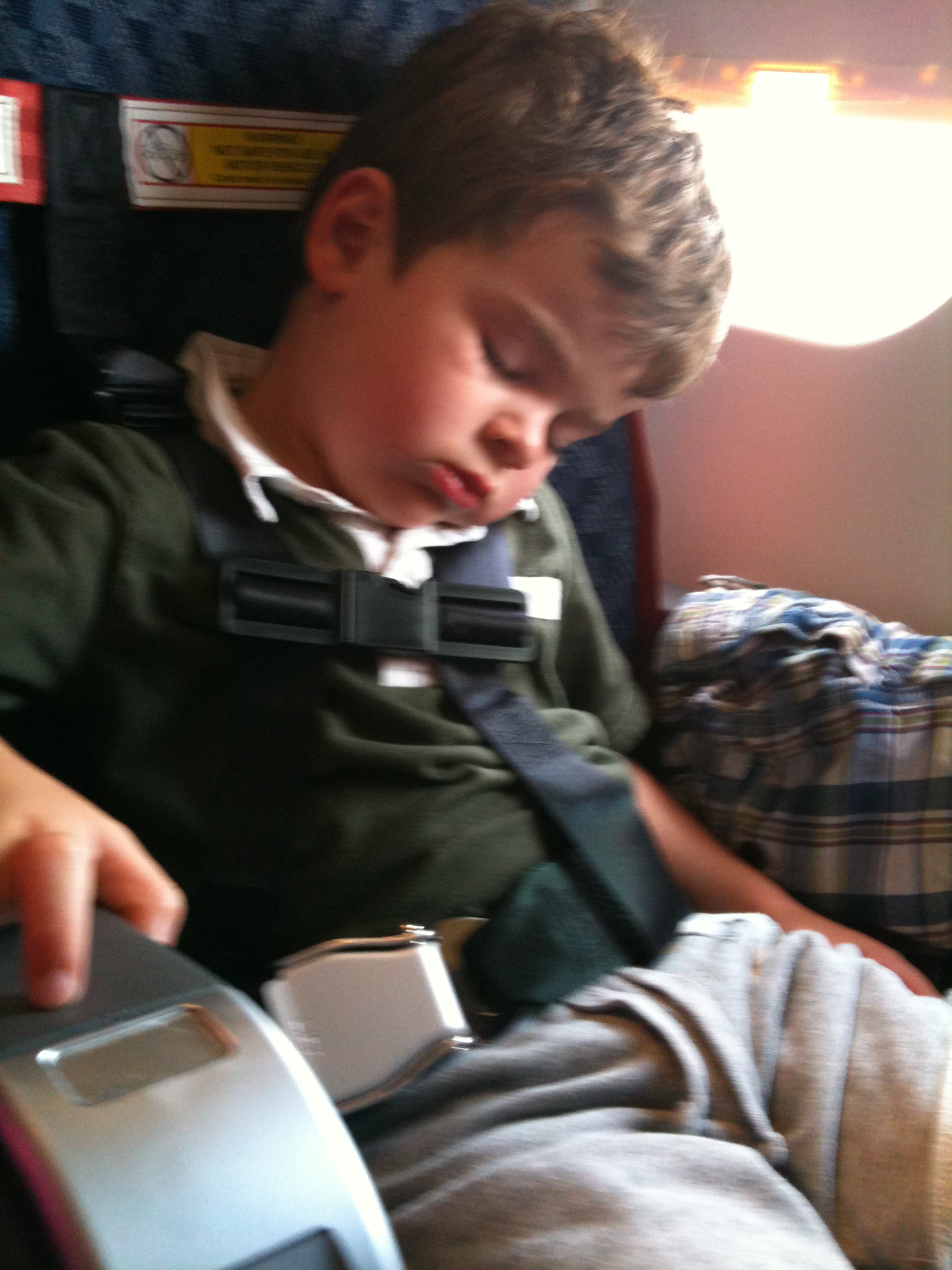 fast asleep.