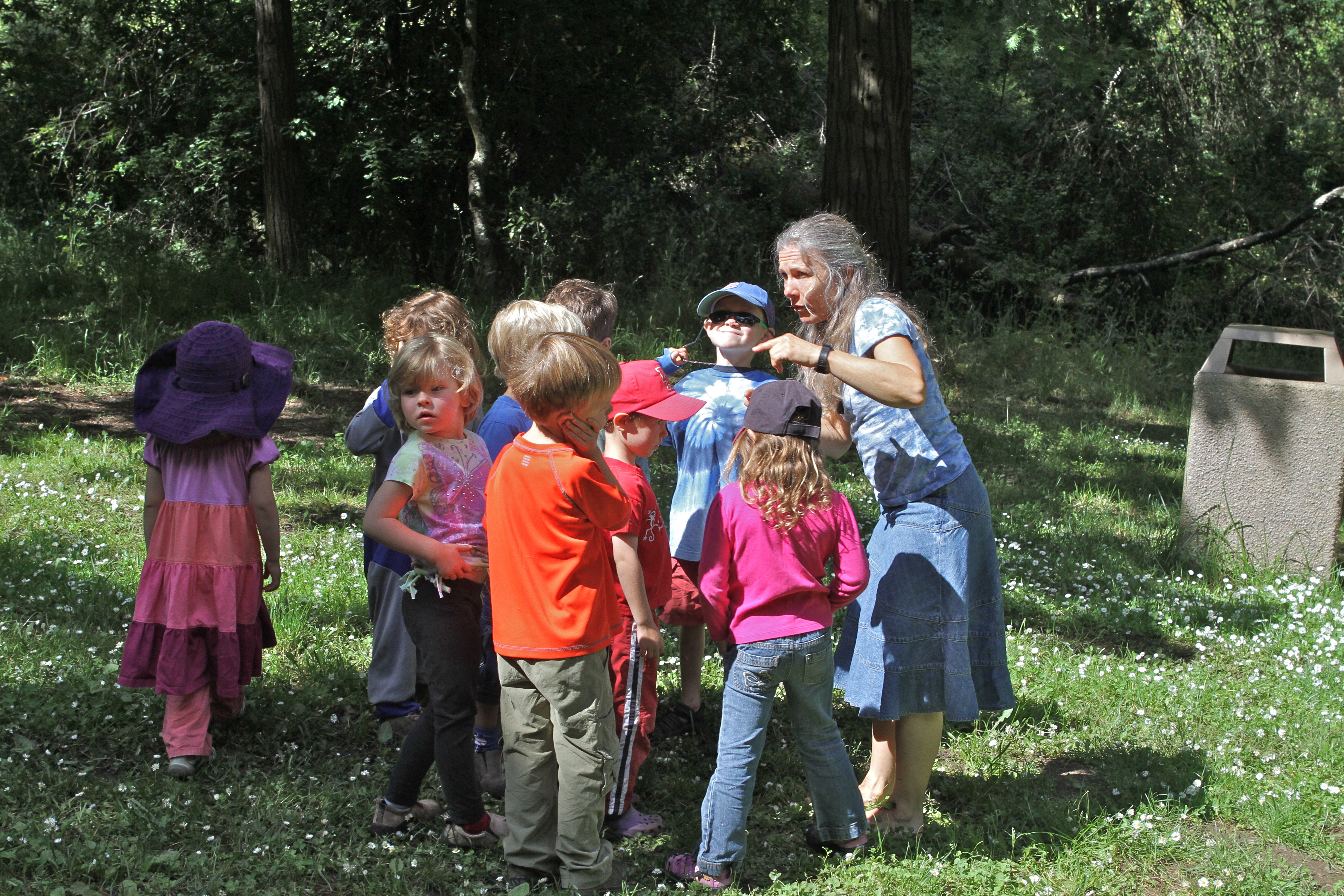 Looking for what Jimalong left in the woods: