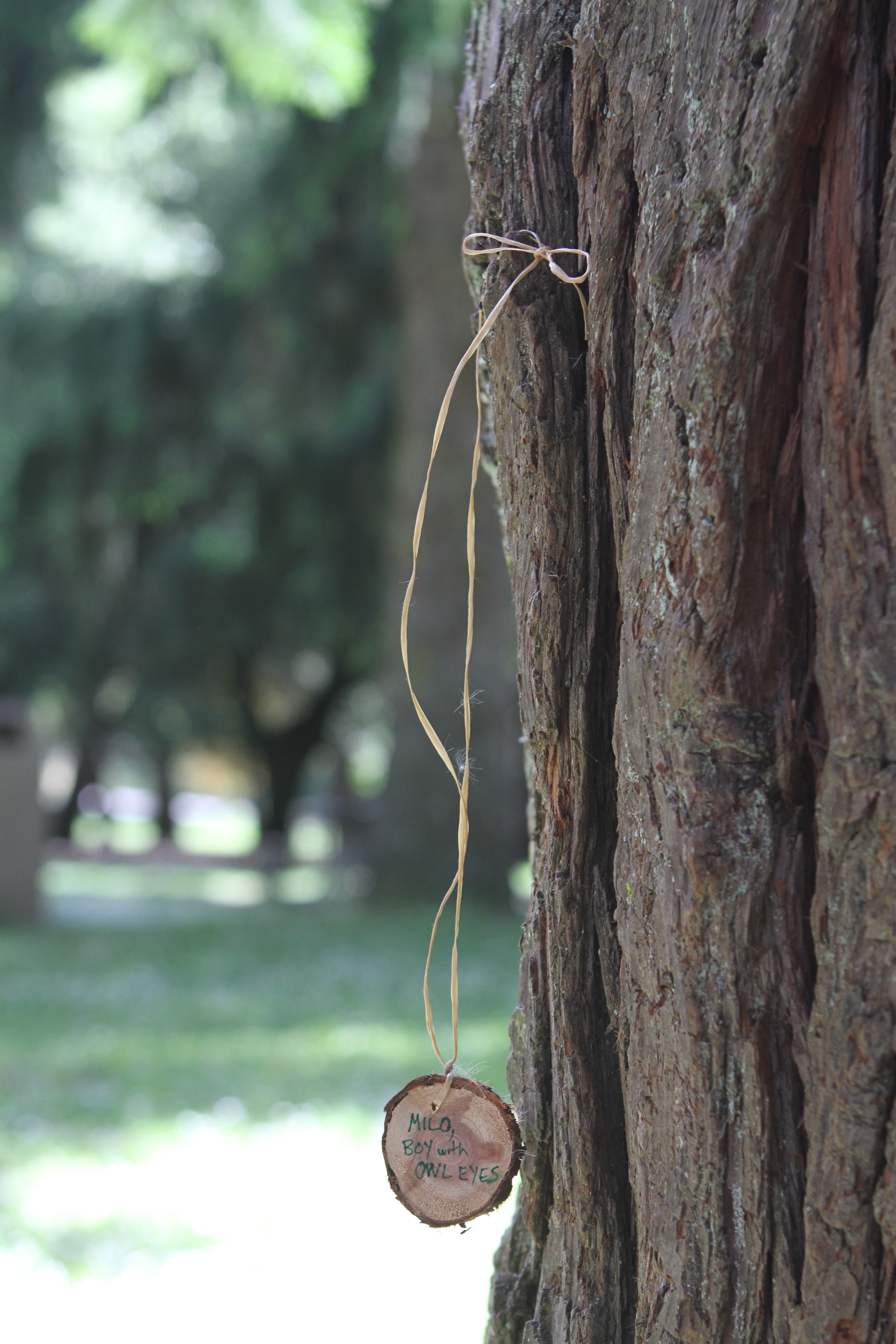 he'd hidden a necklace for each kid.