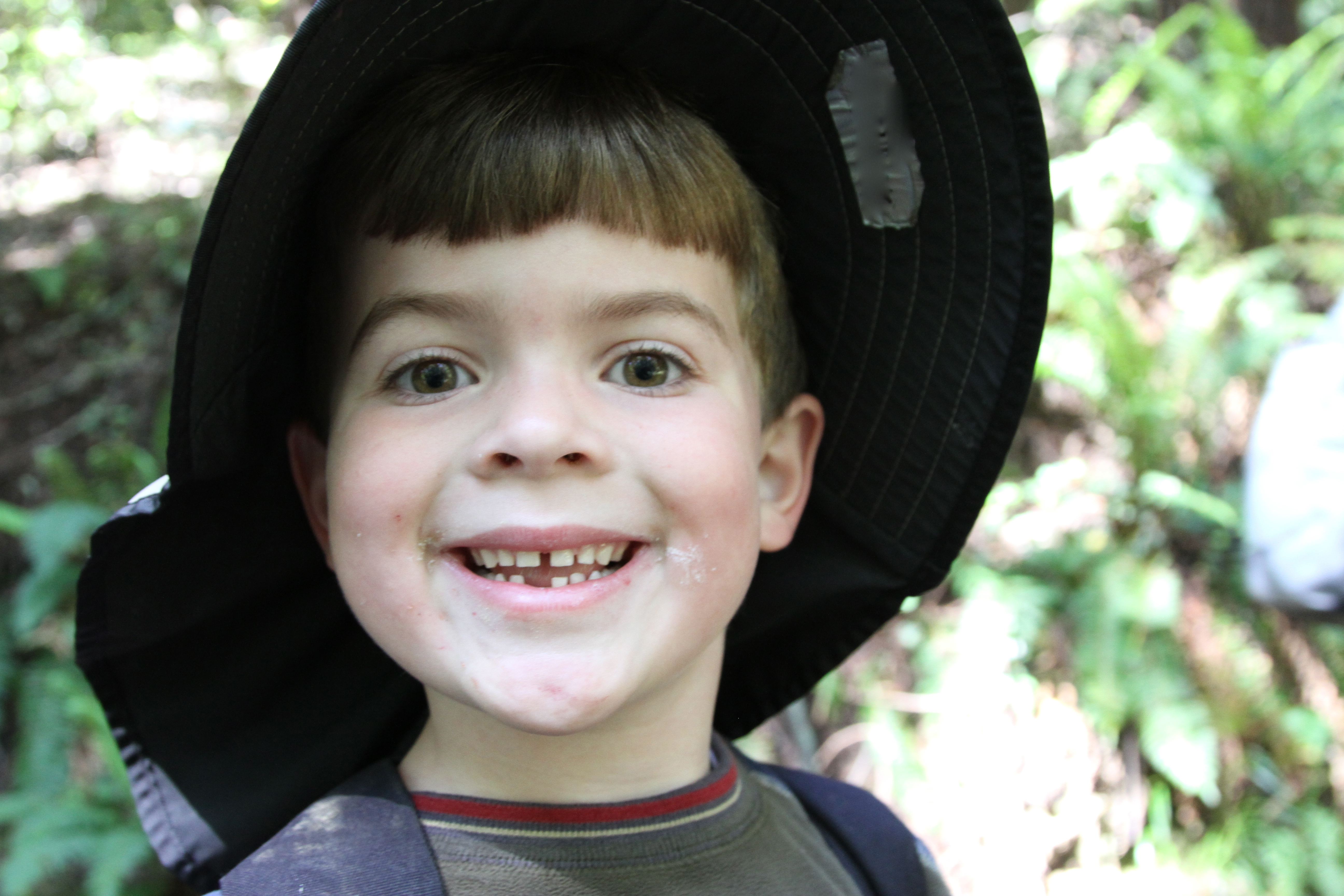 Look who lost his 1st tooth!
