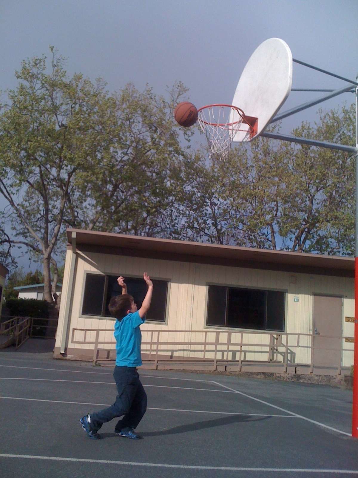 full-sized hoops