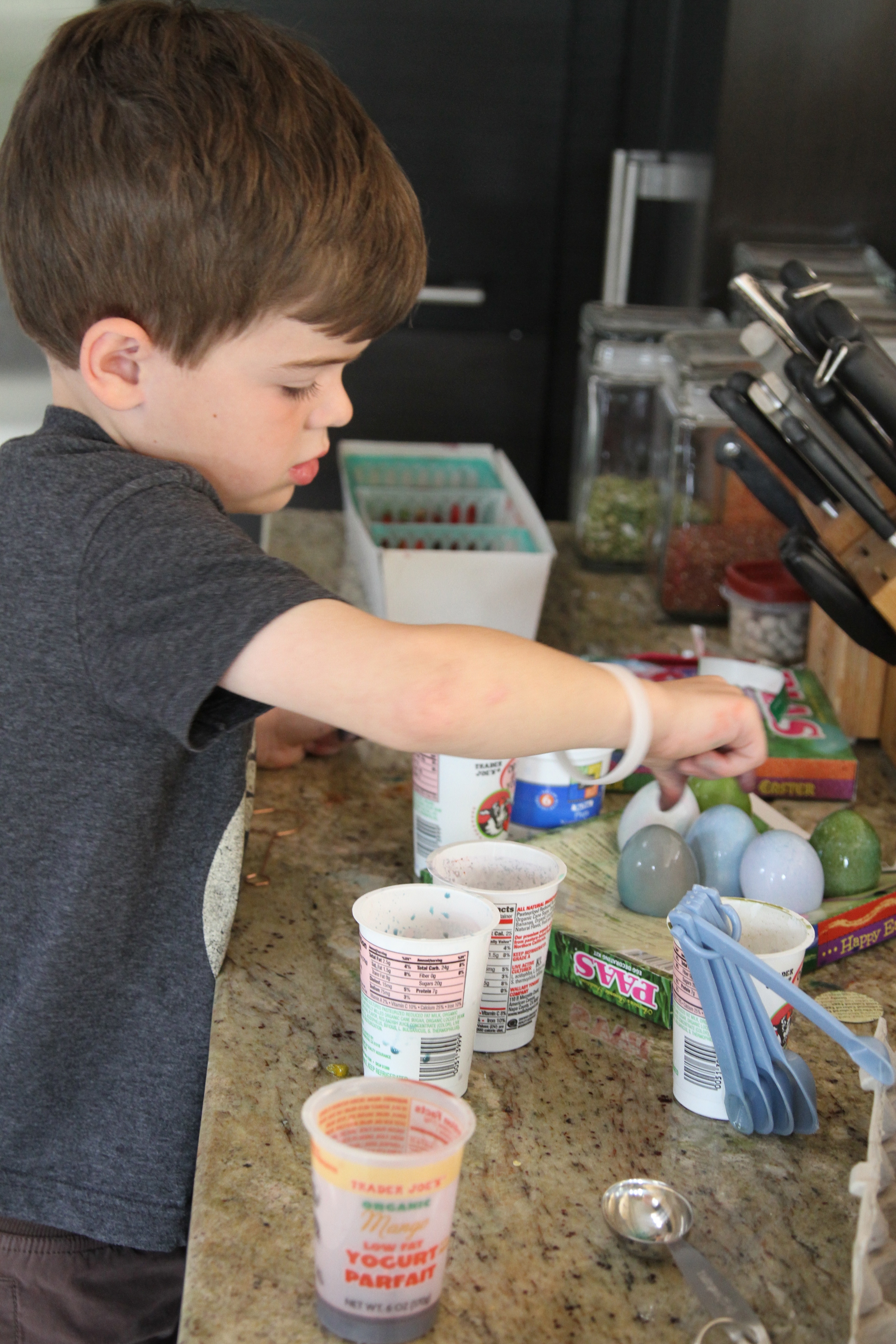 dying our own eggs,