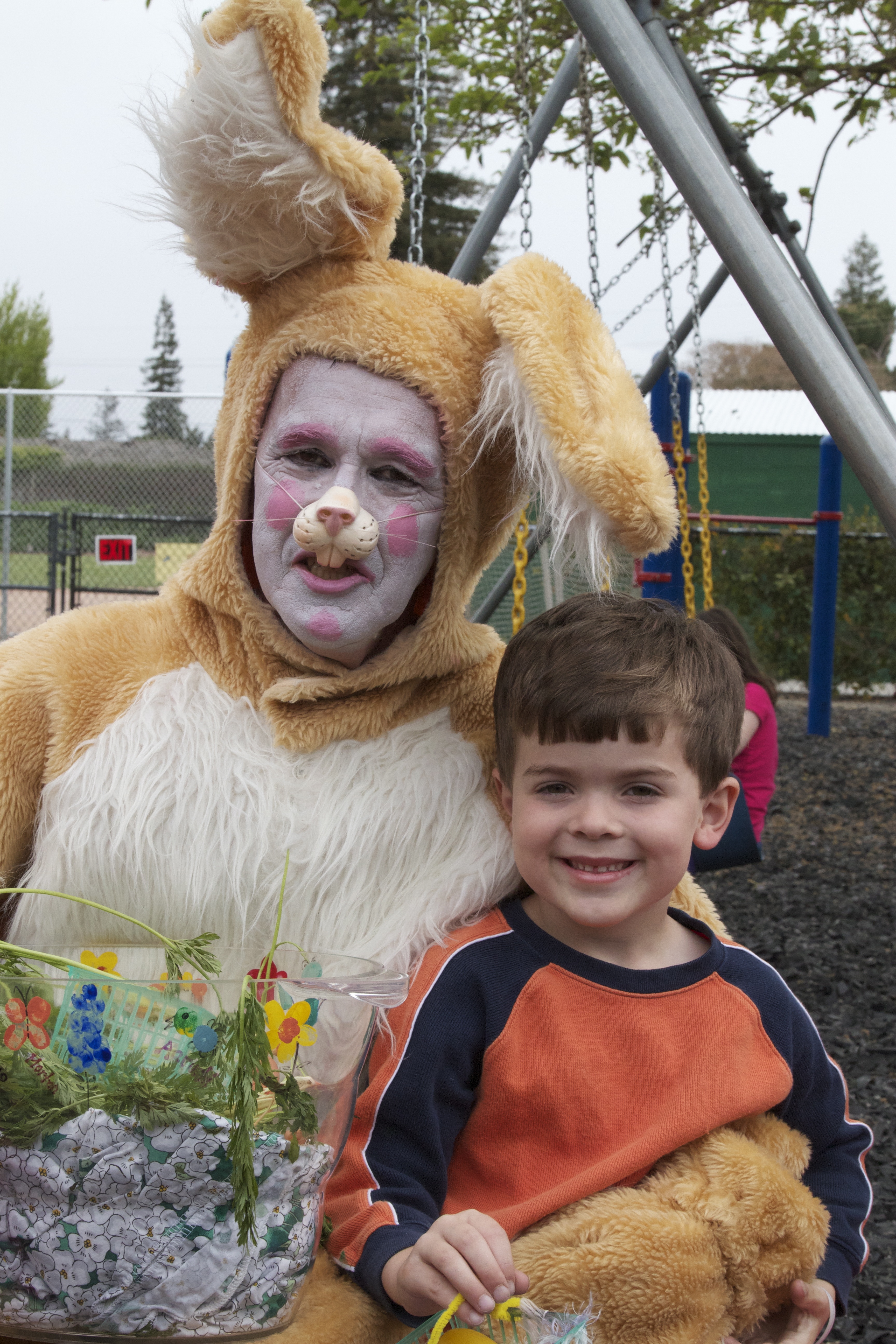 Silly bunny, an alter ego of SPL's beloved teacher Tim,