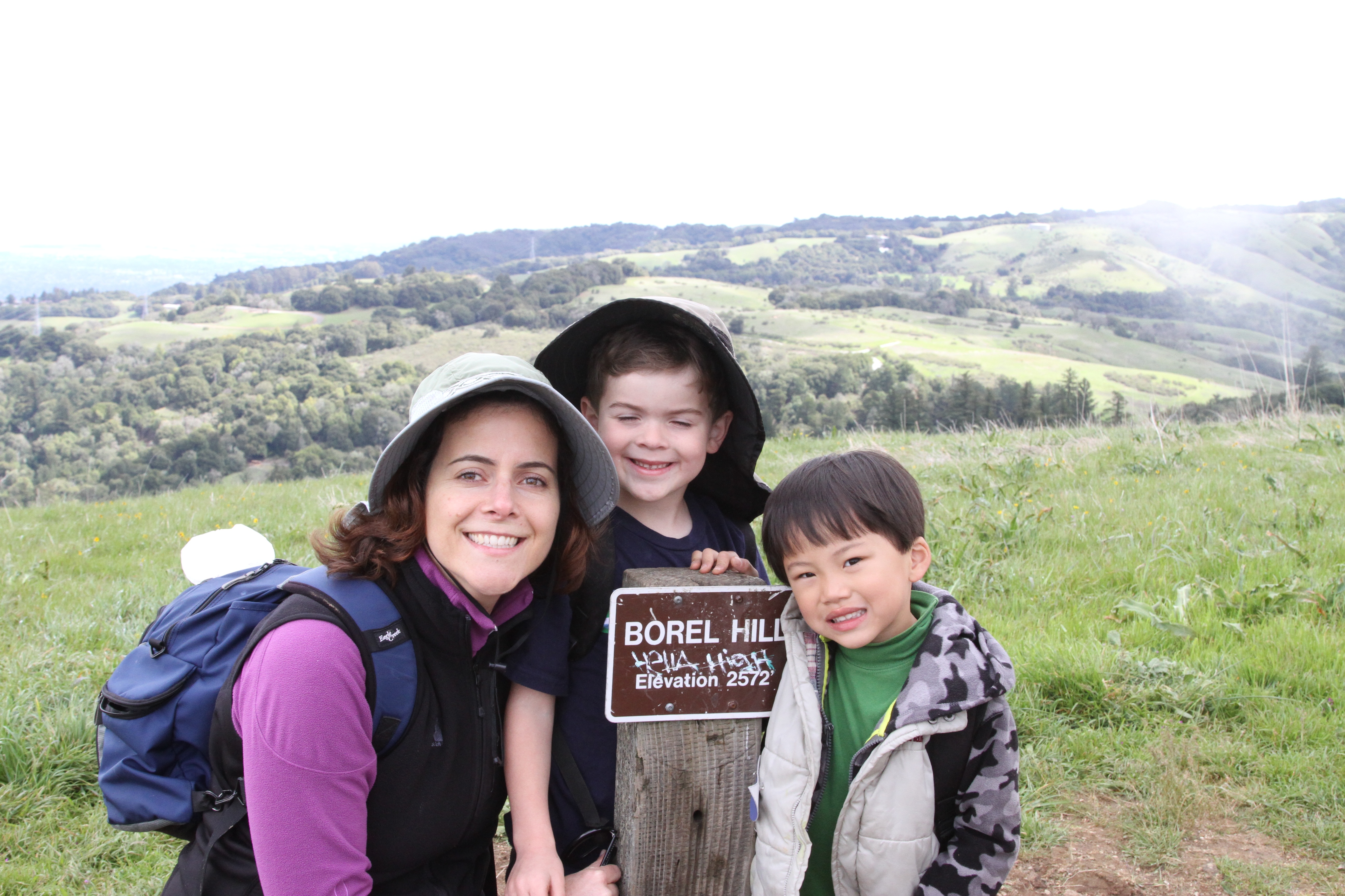 me with 2 of my favorite hikers
