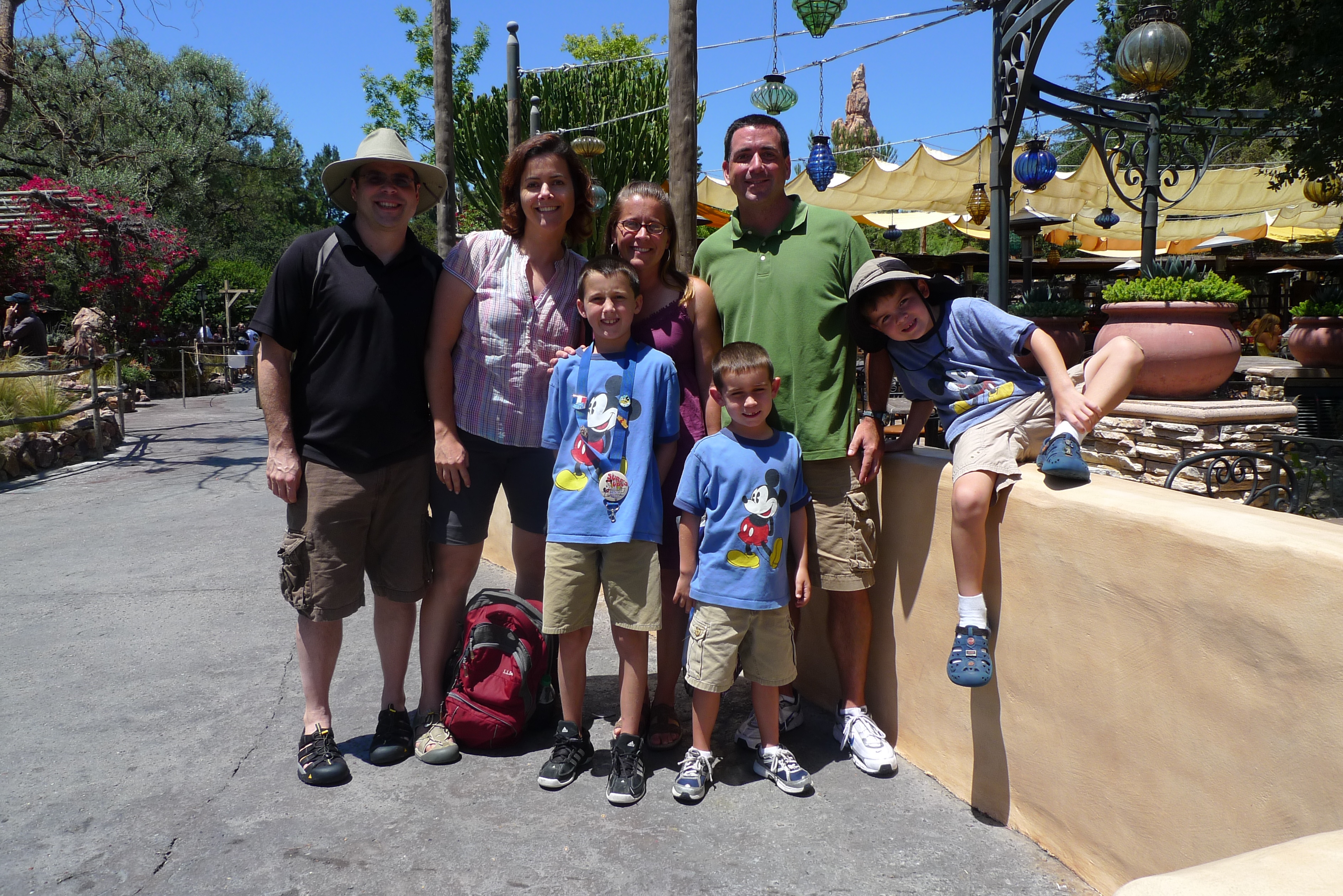 Alex and Holly, and their wonderful sons, RP and BP (we haven't seen them in 10