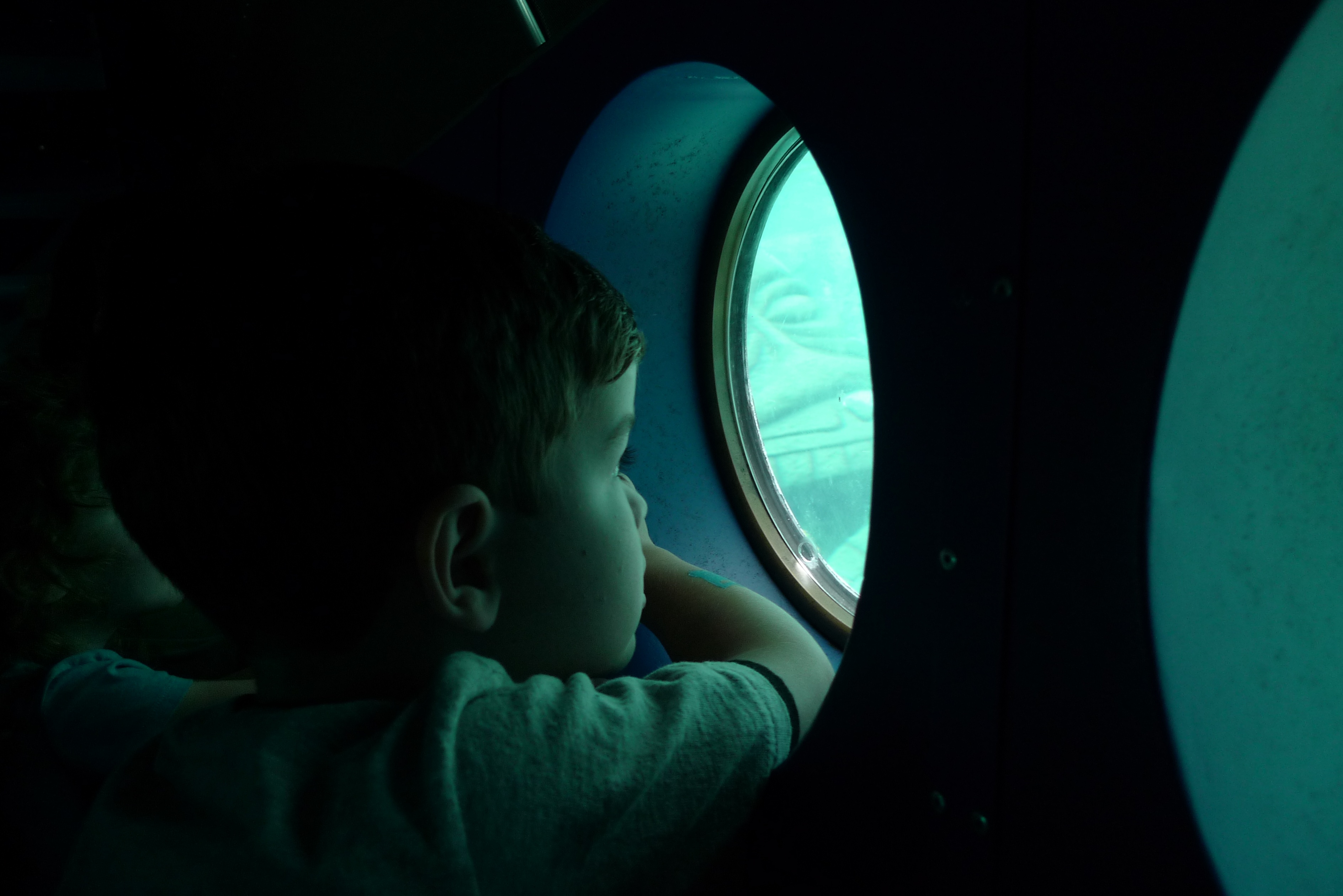 Nemo's submarine (also a first for us as the lines are always ridiculous!),